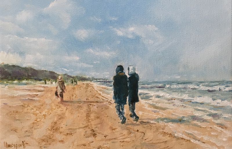 Иллюстрация к тексту «Отъезжающий поезд»